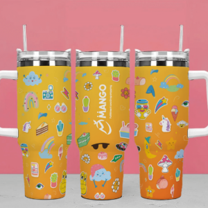 Tumbler 40Oz With Straw