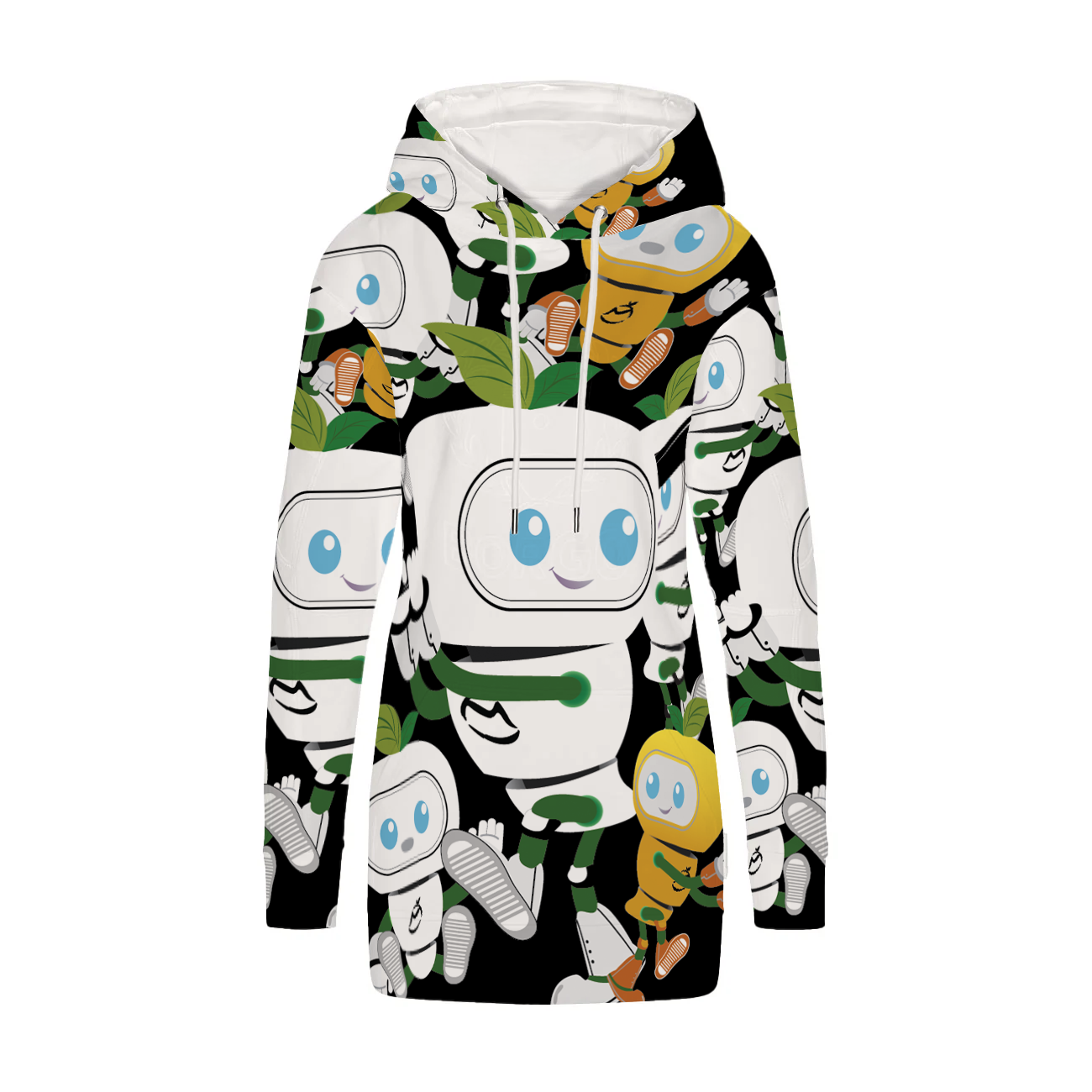 AOP Hoodie Dress